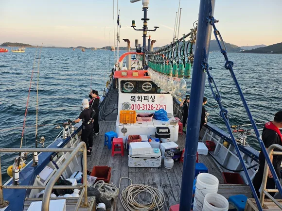 목포갈치낚시 목화낚시