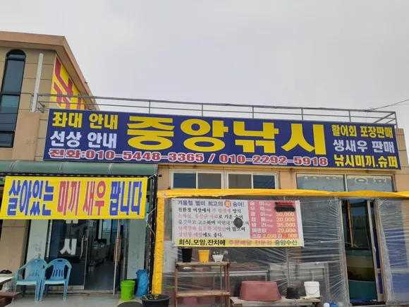 중앙호좌대낚시