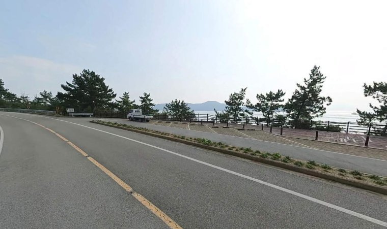 해남군 송지면 송호리 땅끝 해안도로 갯바위 포인트