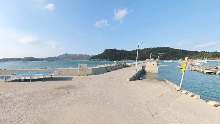 진도군 접도 원다마을 선착장, 갯바위 포인트