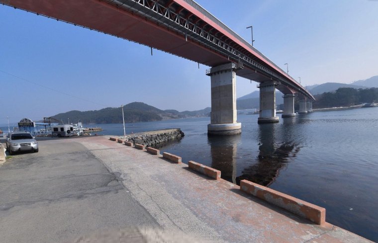 거제 칠천도 하청면 어온리 칠천도 선착장 포인트