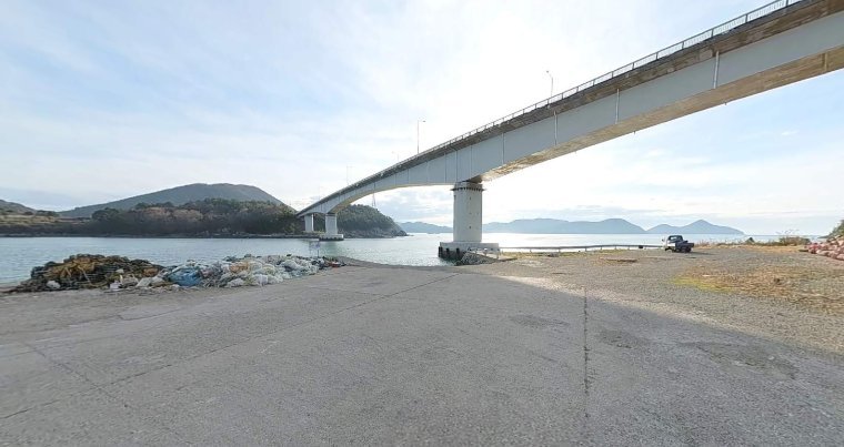 고흥 포두면 남성리 나로 1대교 밑 선착장 포인트