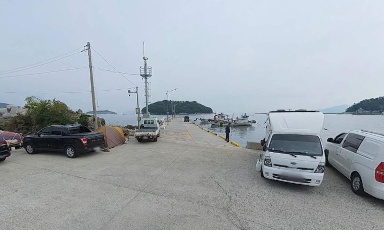 남해 미조면 미조리 북미조항 선착장 포인트