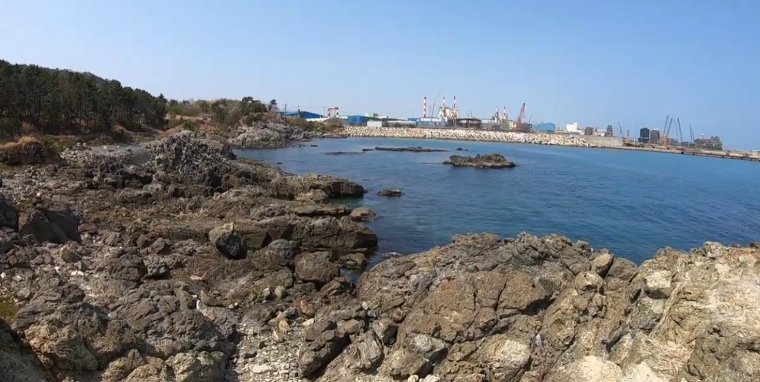 울산 울주 온산읍 우봉갯바위 포인트