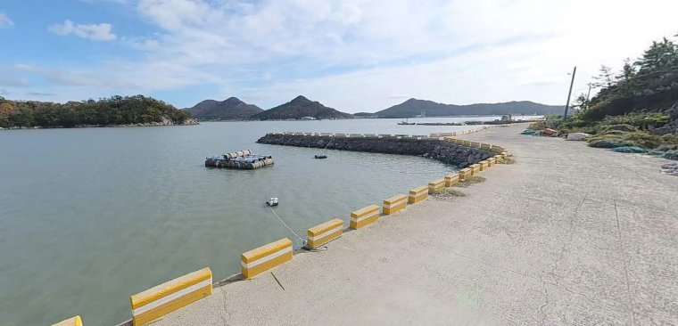 진도 지산면 팽목 방조제 선착장, 갯바위 포인트