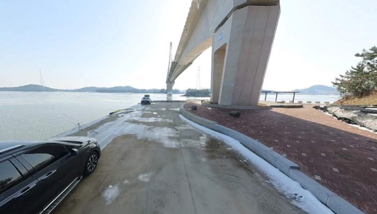 신안 안좌도 자라대교 밑 선착장 포인트