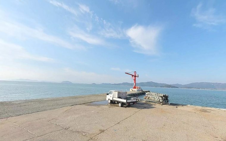 완도군 군외면 삼두리 남측 선착장 갯바위 포인트