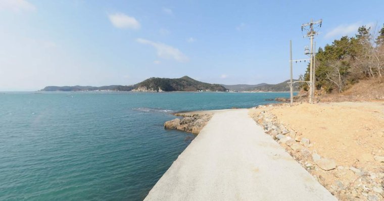 완도군 신지면 동촌 방파제 남측 갯바위 포인트
