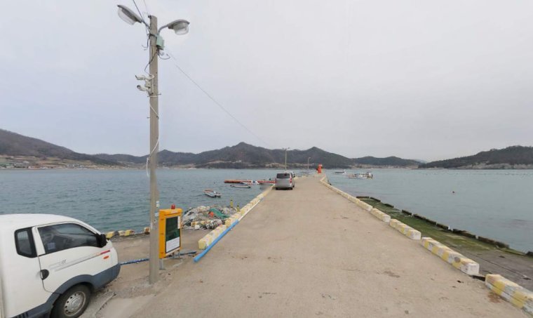 진도군 임회면 죽림리 동헌항 맞은편 선착장 갯바위 포인트